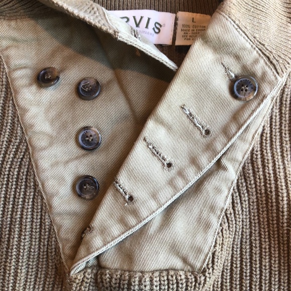 Vintage Orvis ribknit sweater - Picture 4 of 11